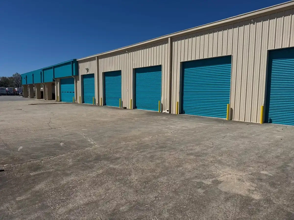 Fresh paint at Storage Choice Foley